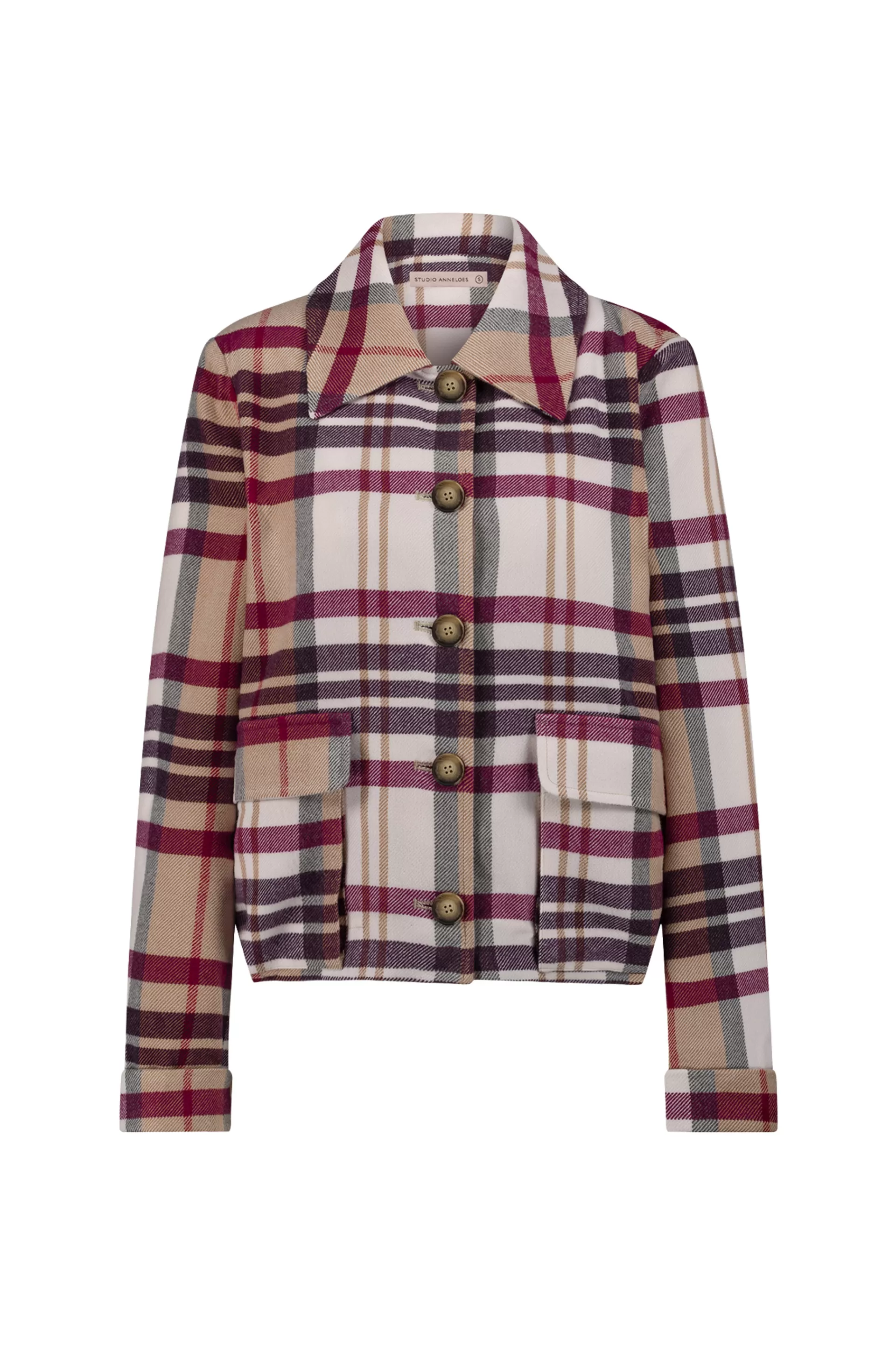 Studio Anneloes Blazers & Jasjes | Jassen<Cady check jacket -