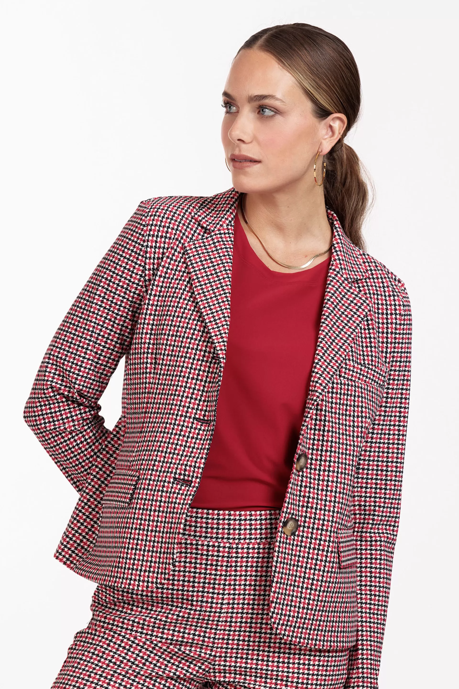 Studio Anneloes Blazers & Jasjes<Chant check blazer -
