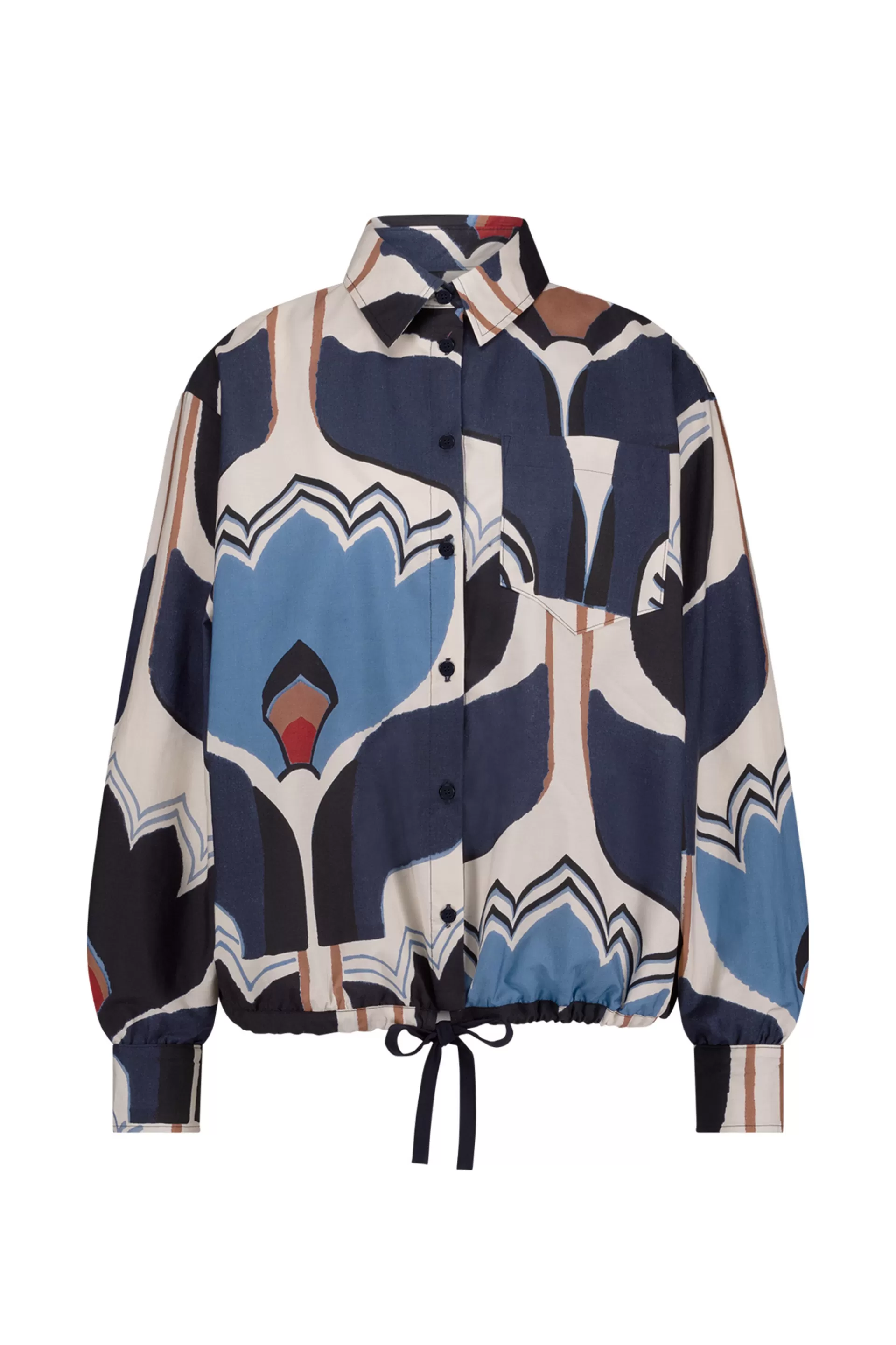 Studio Anneloes Blouses<Dio tulip poplin blouse -