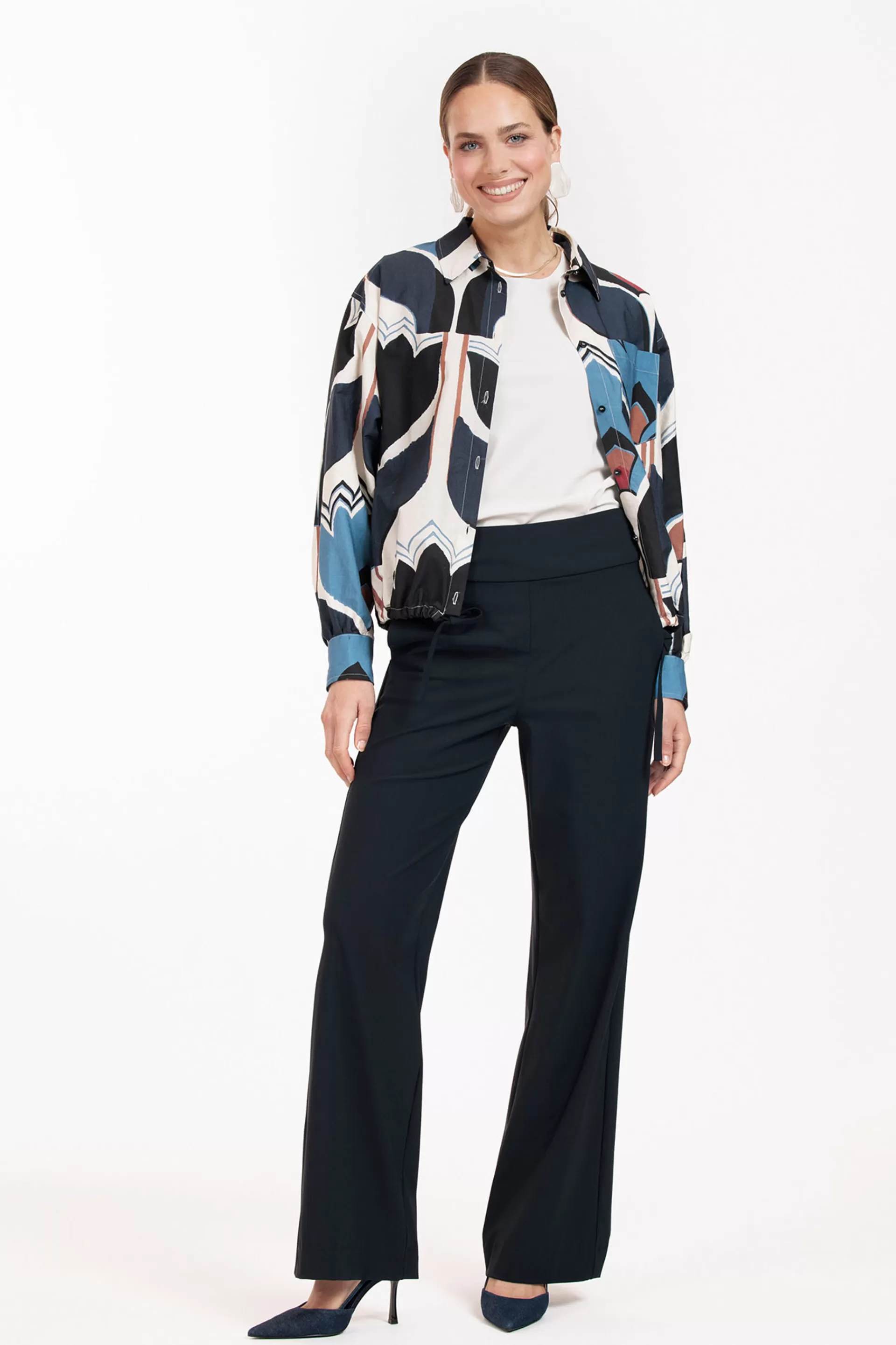 Studio Anneloes Blouses<Dio tulip poplin blouse -