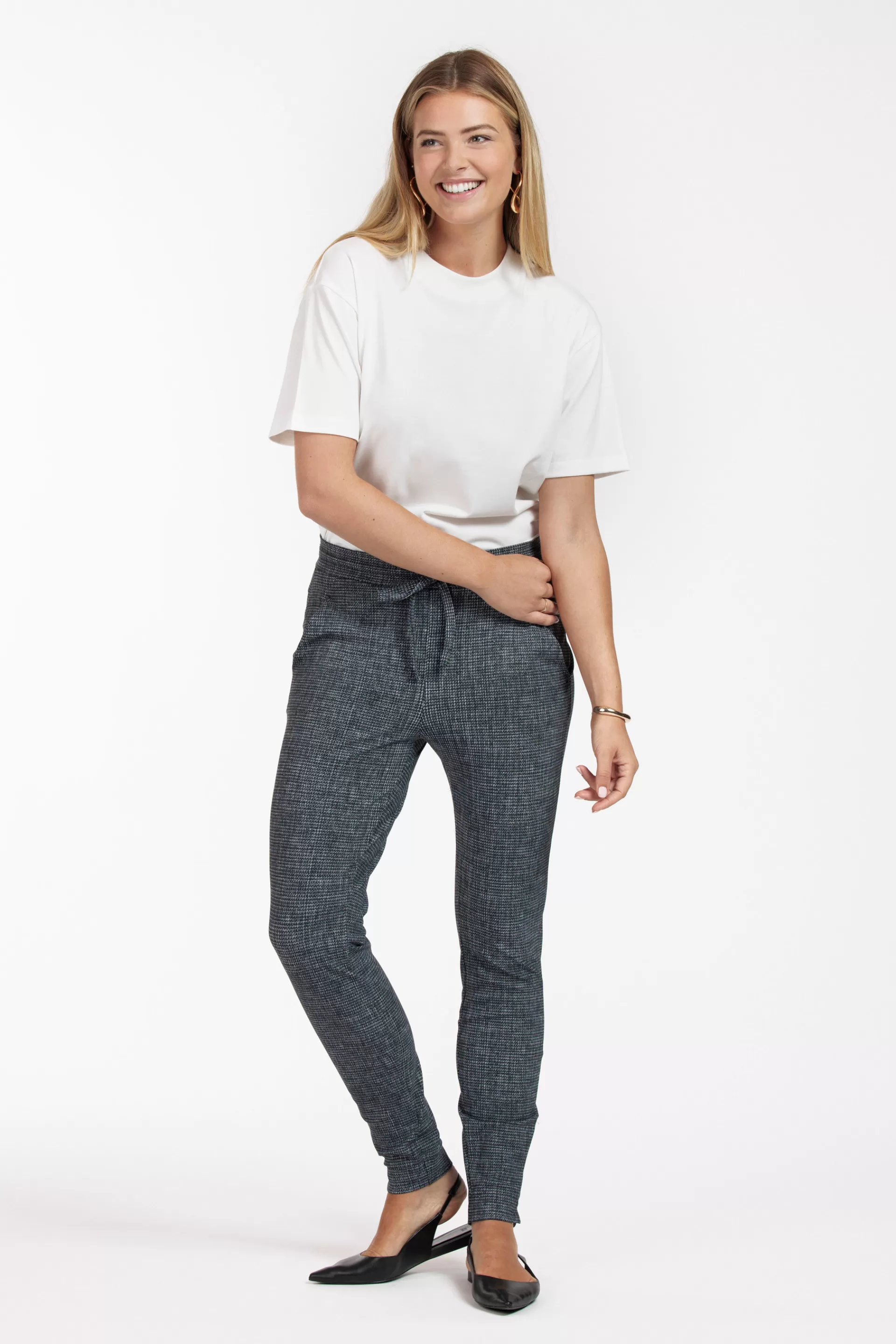 Studio Anneloes Broeken<Downstairs bnd tweed trousers -