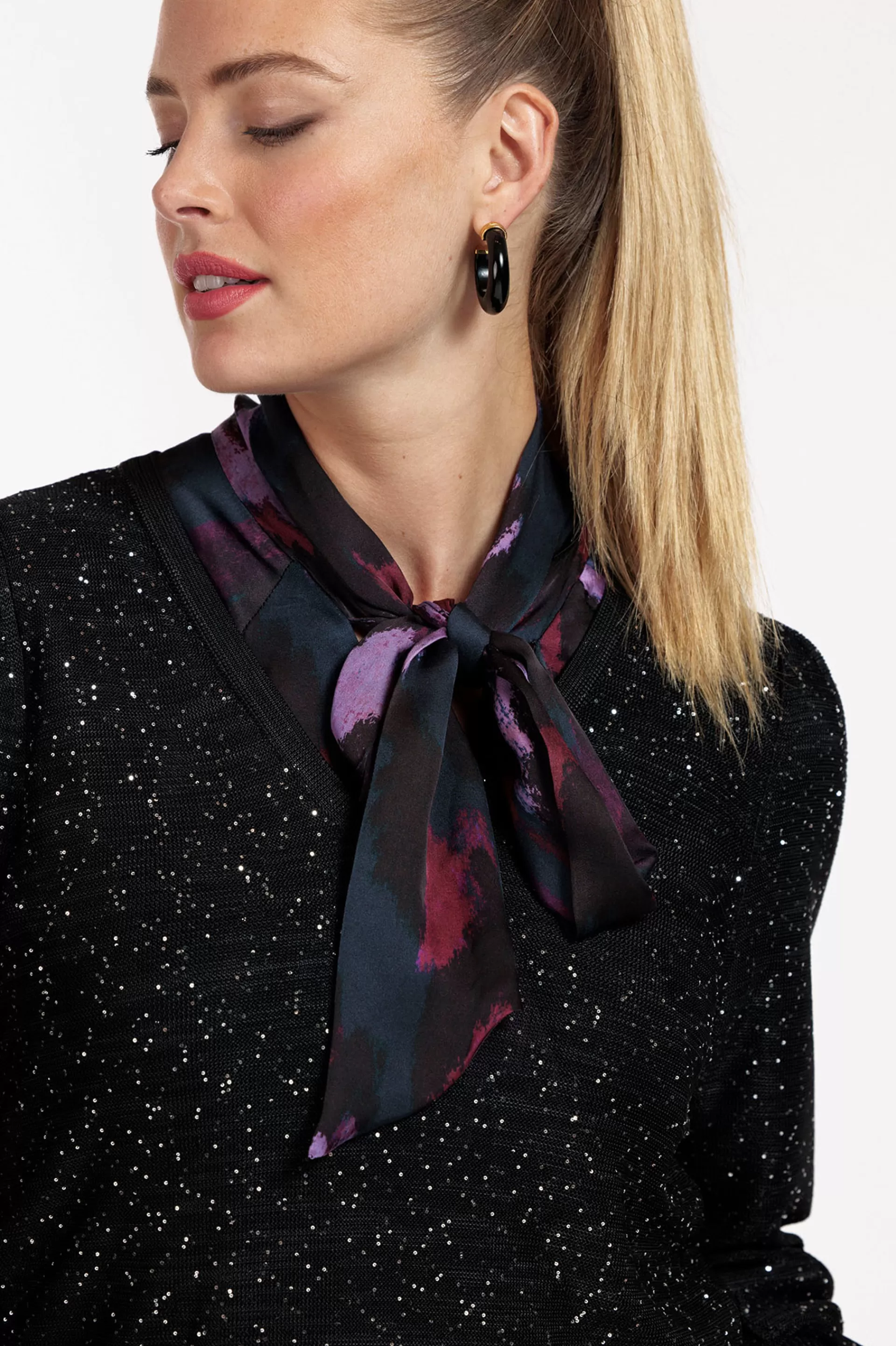 Studio Anneloes Blouses<Frances satin leopard blouse -