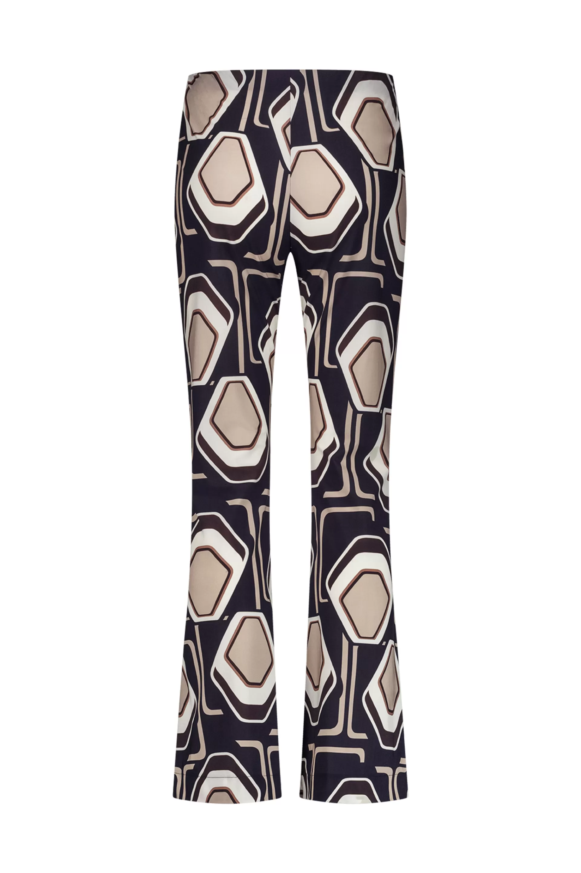 Studio Anneloes Broeken<Ginger graphic flair trousers -
