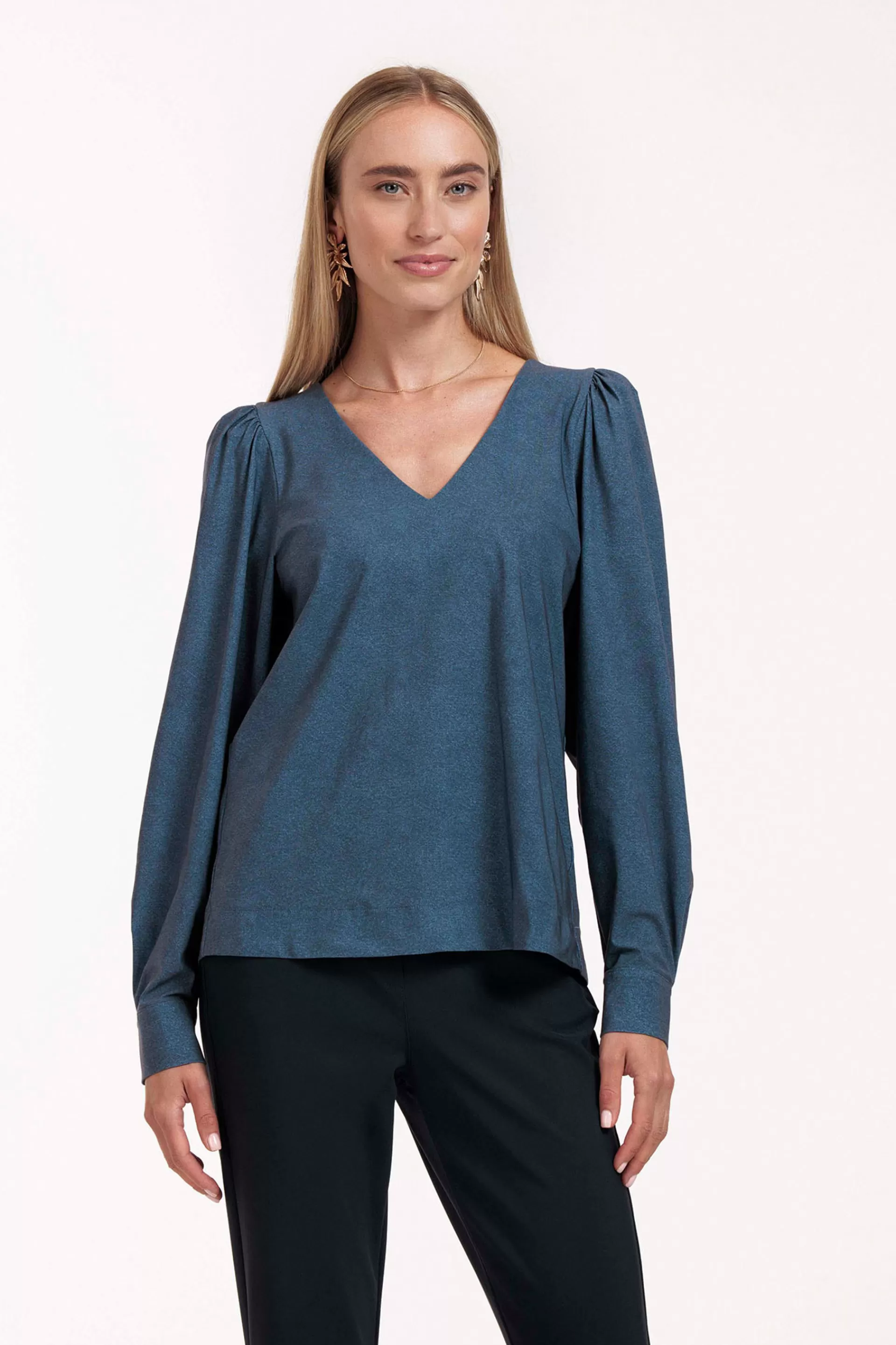 Studio Anneloes Shirts & Tops | Essentials<Les denim top -