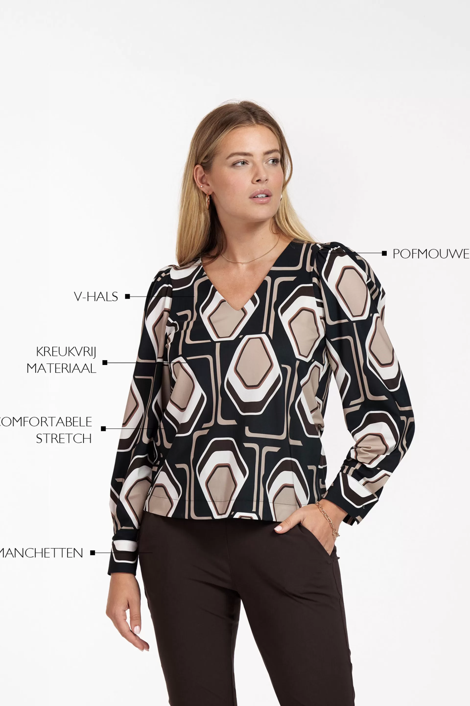 Studio Anneloes Shirts & Tops<Les graphic big top -