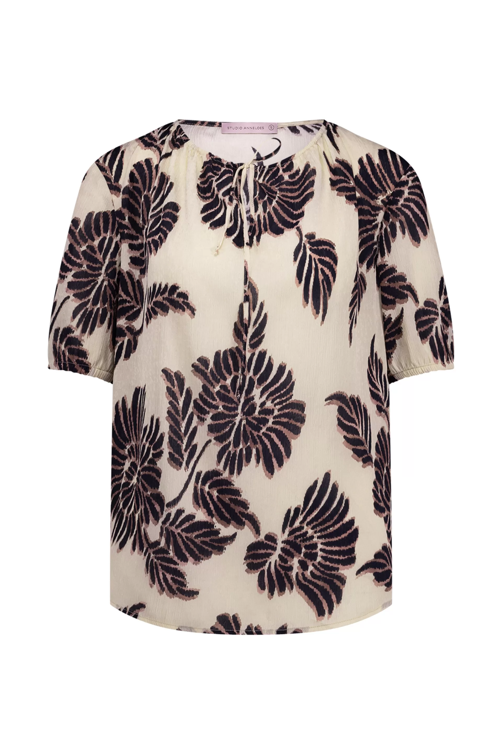 Studio Anneloes Shirts & Tops<Maite flower crepe top -