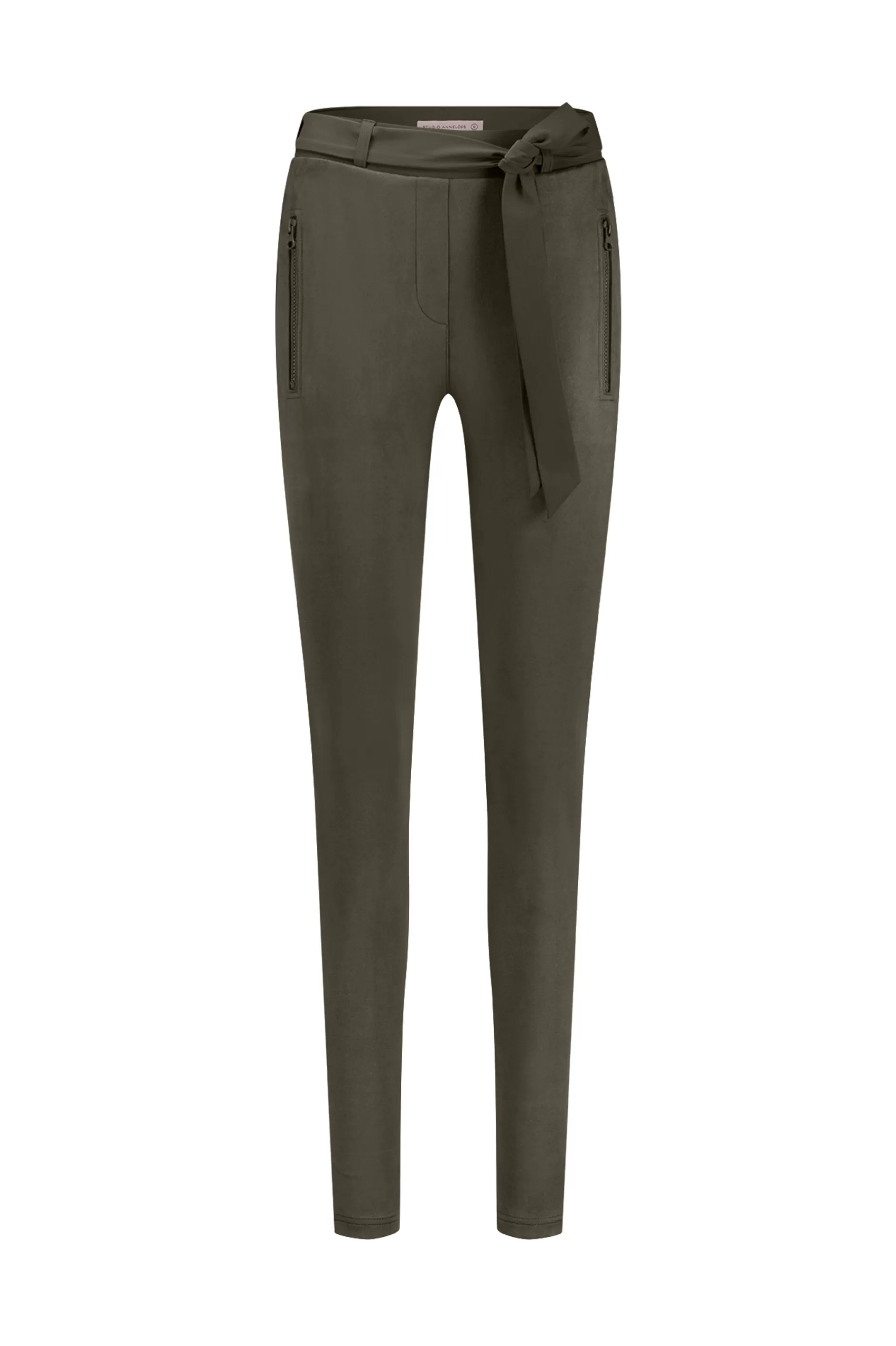Studio Anneloes Broeken<Margot faux suede trousers -
