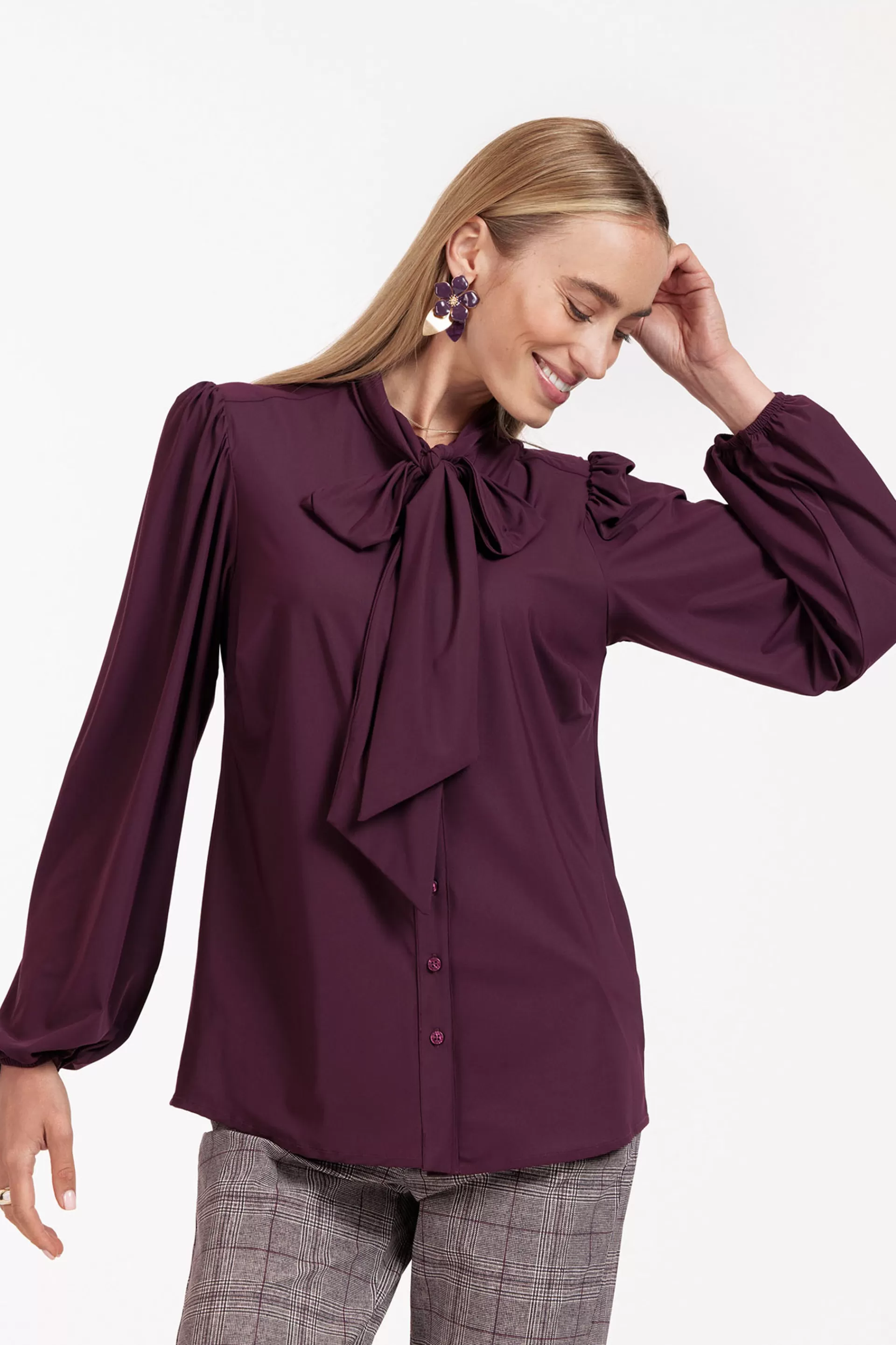Studio Anneloes Blouses<Poppy bow blouse -